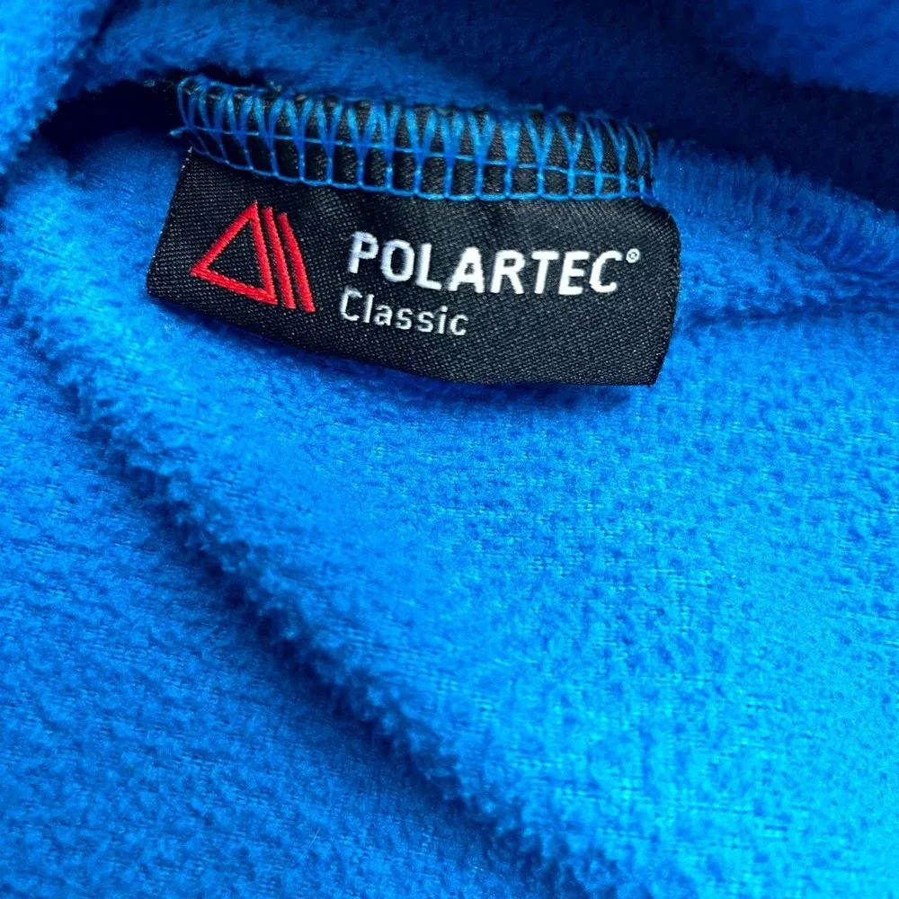 The North Face TKA 100 Glacier 1/4 Zip Sweatshirt Mens XL Blue Fleece Warm‎ Cozy